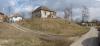 panoramatický pohľad spred fary